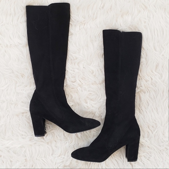 Stuart Weitzman Livia Stretch Boot 80 - Picture 2 of 7